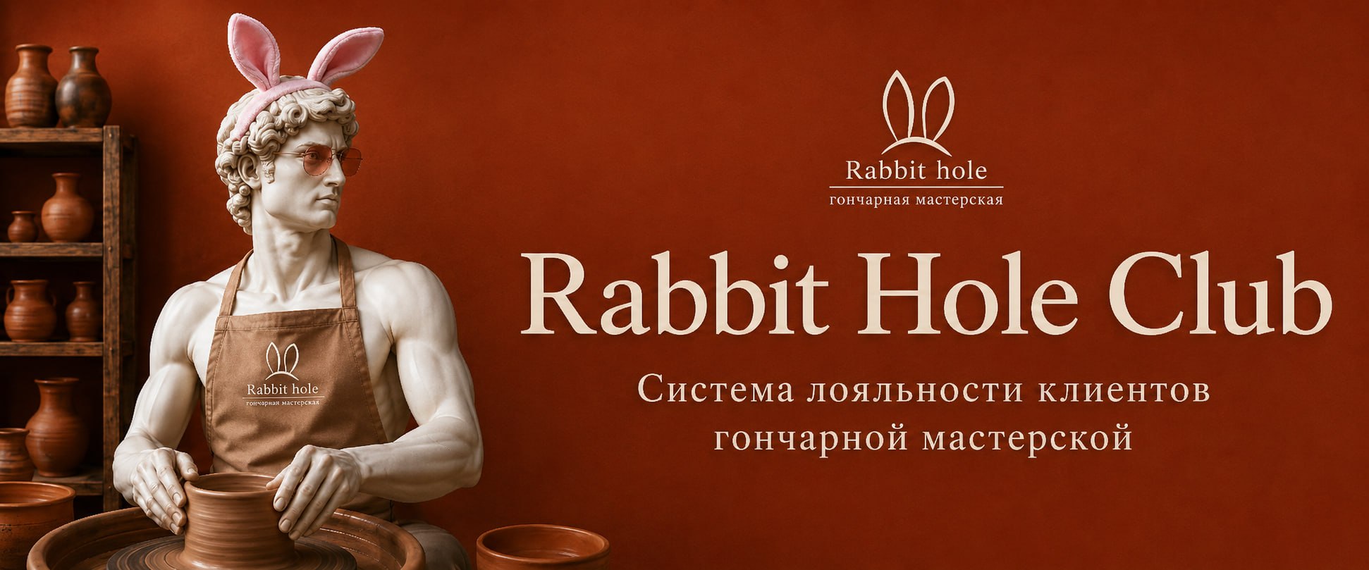 Rabbit Hole Club — бонусная программа гончарной мастерской